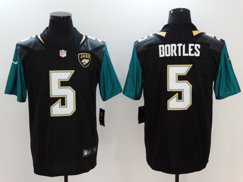 Men's Jacksonville Jaguars Blake Bortles #5 Black Jersey
